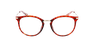 LUNETTES DE VUE femme MAGIC NAWELL rouge/doré