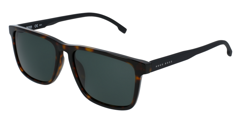 LUNETTES DE SOLEIL homme BOSS 0921/S écaille - vue de 3/4