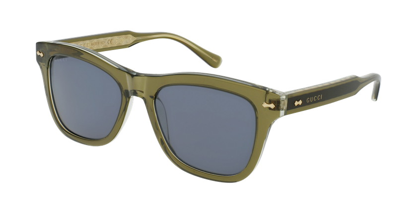 LUNETTES DE SOLEIL homme GG0910S vert - Vue de face