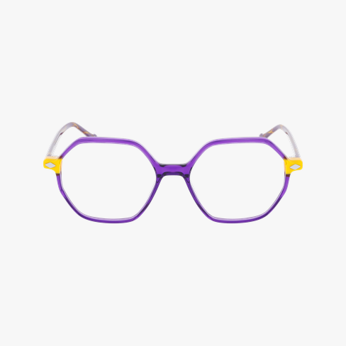 Lunettes de vue femme MAGIC277 orange Vue de face