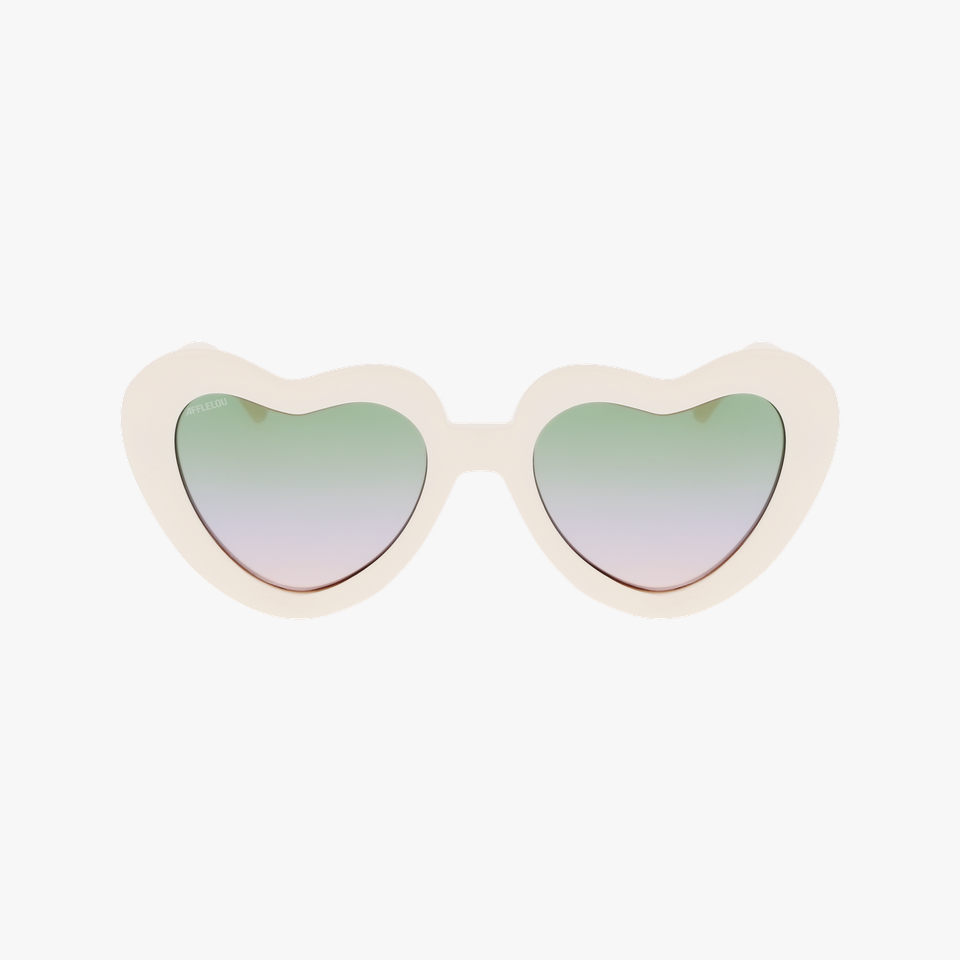Lunettes de soleil femme CIAO beige - Vue de face