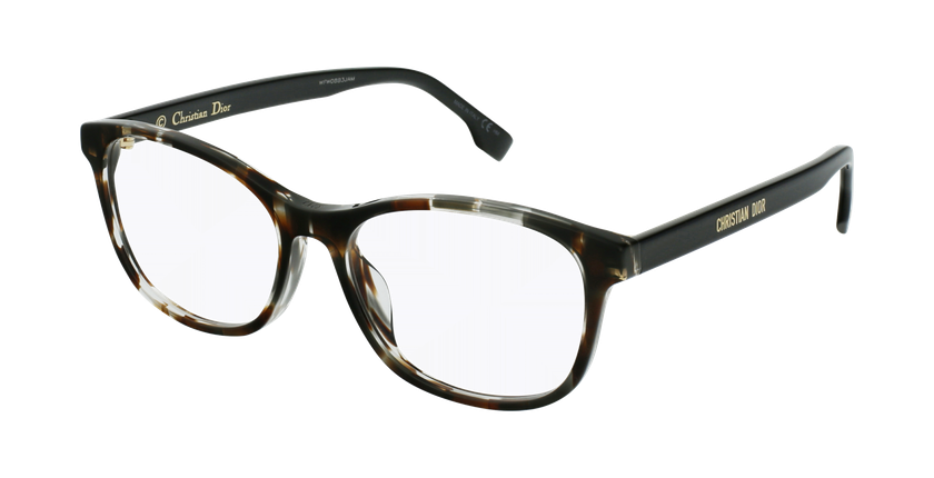 LUNETTES DE VUE femme DIORETOILE2F écaille - vue de 3/4