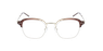 LUNETTES DE VUE MAGIC 200 marron/doré