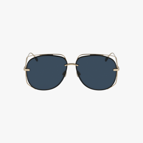 Lunettes de soleil femme DIORSTELLAIRE6 dorée Vue de face