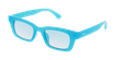 LUNETTES DE SOLEIL femme MONTGOMERY bleu - Vue de face