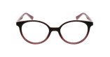 Lunettes de vue enfant RZERO25 rose/marron - Vue de face