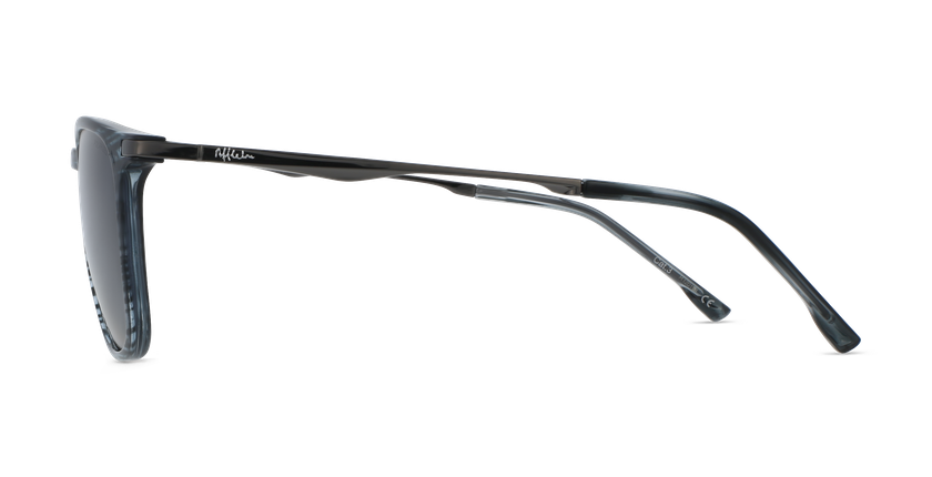 LUNETTES DE SOLEIL homme TRENT bleu - Vue de face