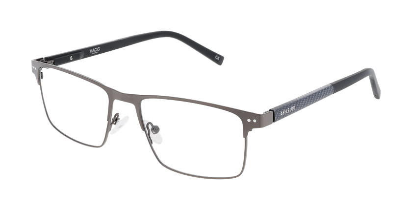 Lunettes de vue homme MAGIC 338 noir/gris - Vue de face