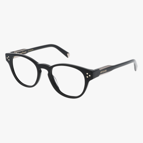 Lunettes de vue femme CARACTÈRES PIPLETTE noir/dorée
