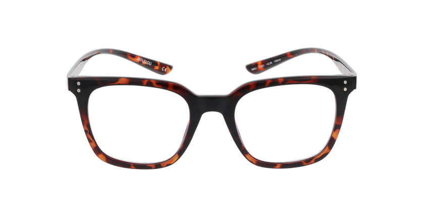 Lunettes de vue FORTY MAGIC M5UTO01 écaille - Vue de face