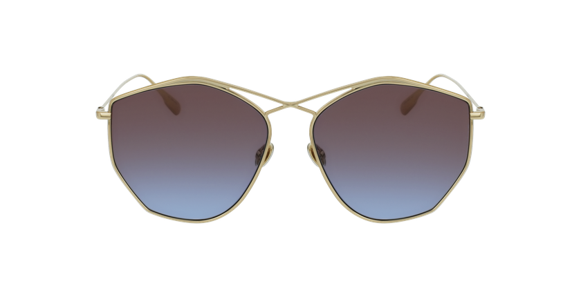 LUNETTES DE SOLEIL femme DIORSTELLAIRE4 doré/écaille - Vue de face