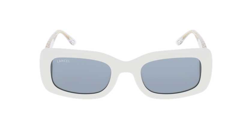 LUNETTES DE SOLEIL femme LEONIE LA91021 blanc - Vue de face