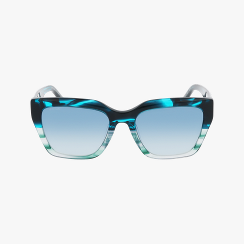 Lunettes de soleil femme CECINA bleu Vue de face