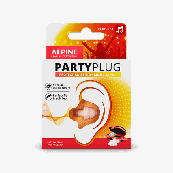 Protections auditives PartyPlug - Vue de face