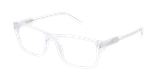 Lunettes de vue homme CARACTÈRES ALTRUISTE blanc - Vue de face
