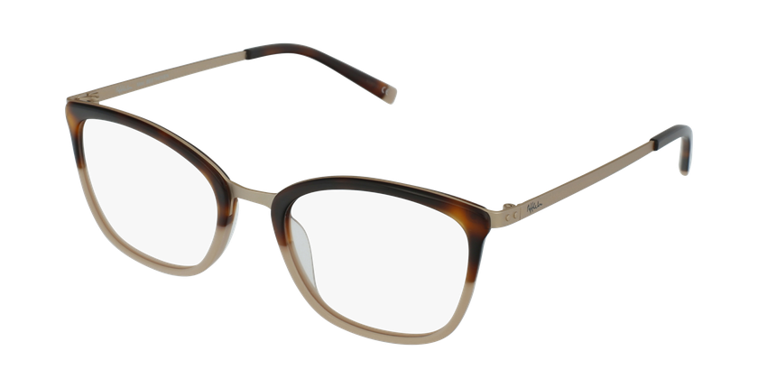 LUNETTES DE VUE femme BEETHOVEN écaille/beige - vue de 3/4