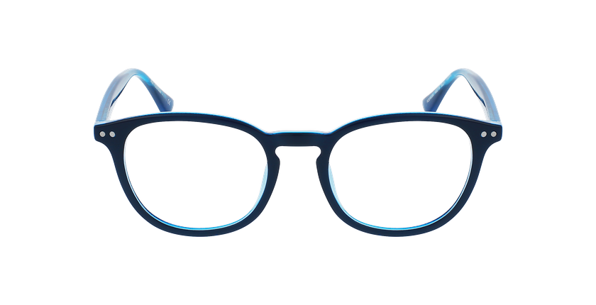 Lunettes de vue femme RZERO 36 bleu - Vue de face
