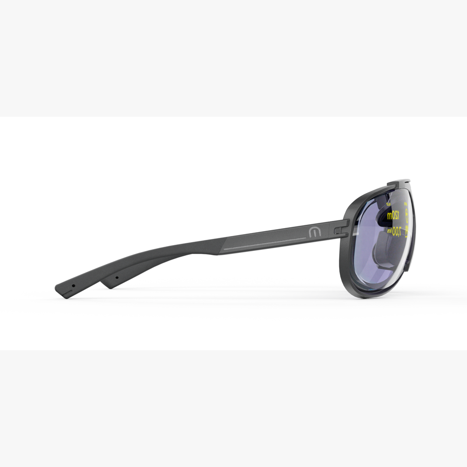 Lunettes de soleil COSMO VISION - Les lunettes connectées noir/autre - Vue de face