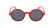 LUNETTES DE SOLEIL enfant COMO rouge - Vue de face