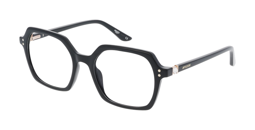 Lunettes de vue femme MAGIC 321 noir - Vue de face