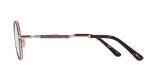 Lunettes de vue femme MAGIC193 écaille/rouge - Vue de face
