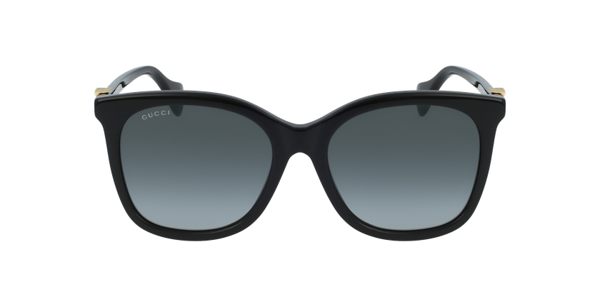 LUNETTES DE SOLEIL femme GG1071S noir - Vue de face