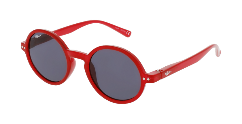 LUNETTES DE SOLEIL enfant COMO rouge - vue de 3/4