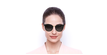 LUNETTES DE SOLEIL femme GU7459 écaille - Vue de face
