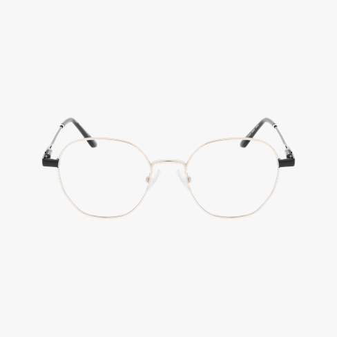Lunettes de vue femme AMANDINE noir/dorée