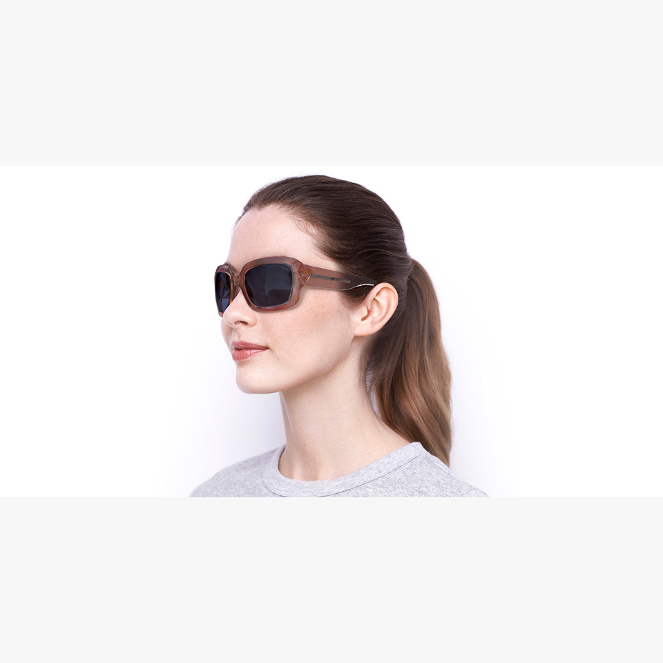 Lunettes de soleil femme MARC 574/S rouge - Vue de face