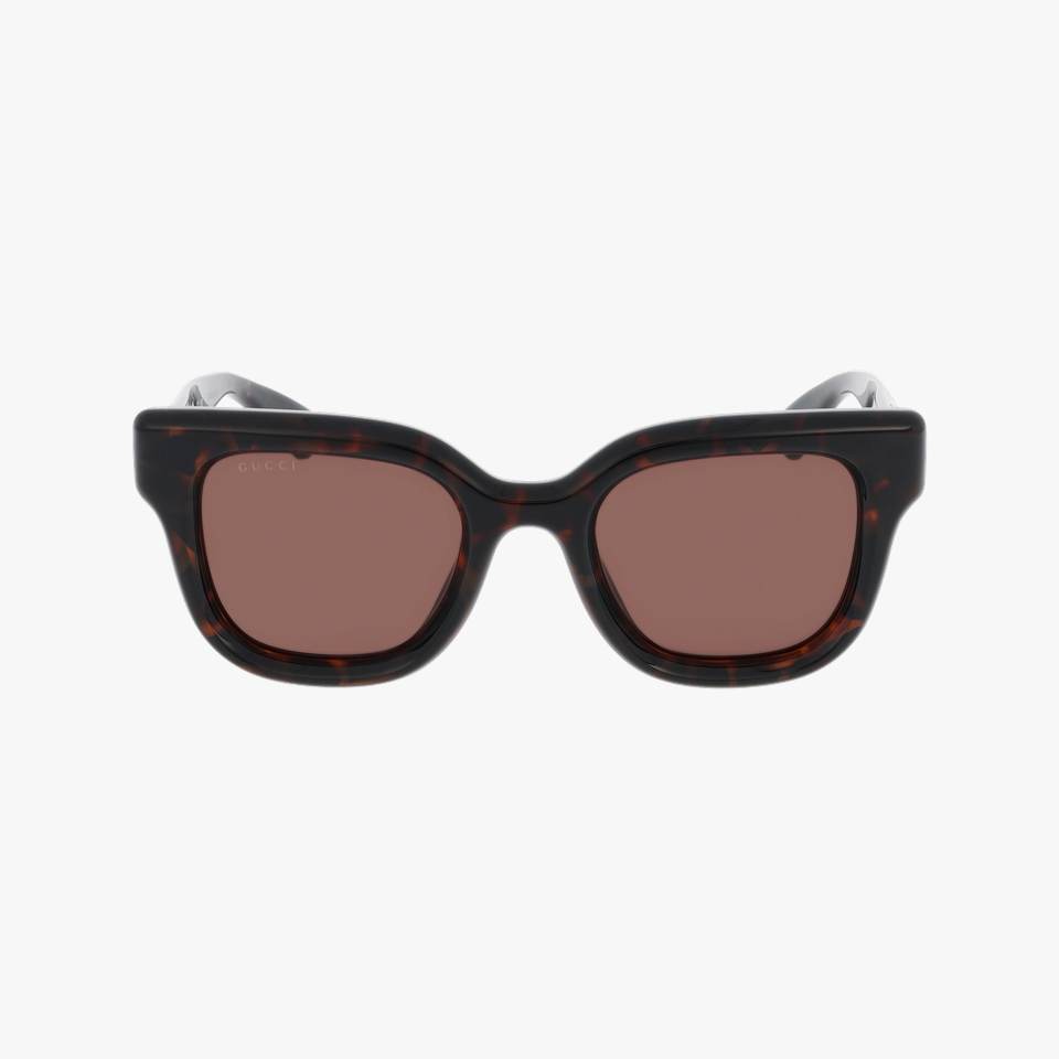 Lunettes de soleil femme GG1828S écaille - Vue de face
