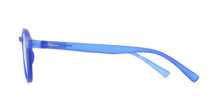 LUNETTES DE SOLEIL enfant LIO bleu/bleu foncé mat - Vue de côté