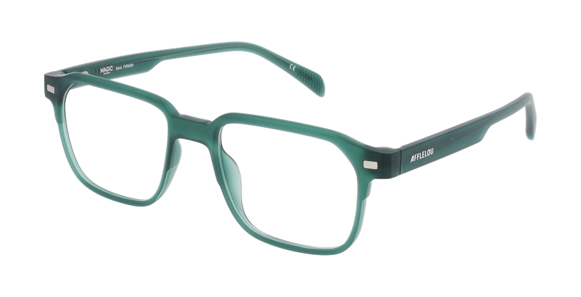 Lunettes de vue homme FIRMIN vert - Vue de face