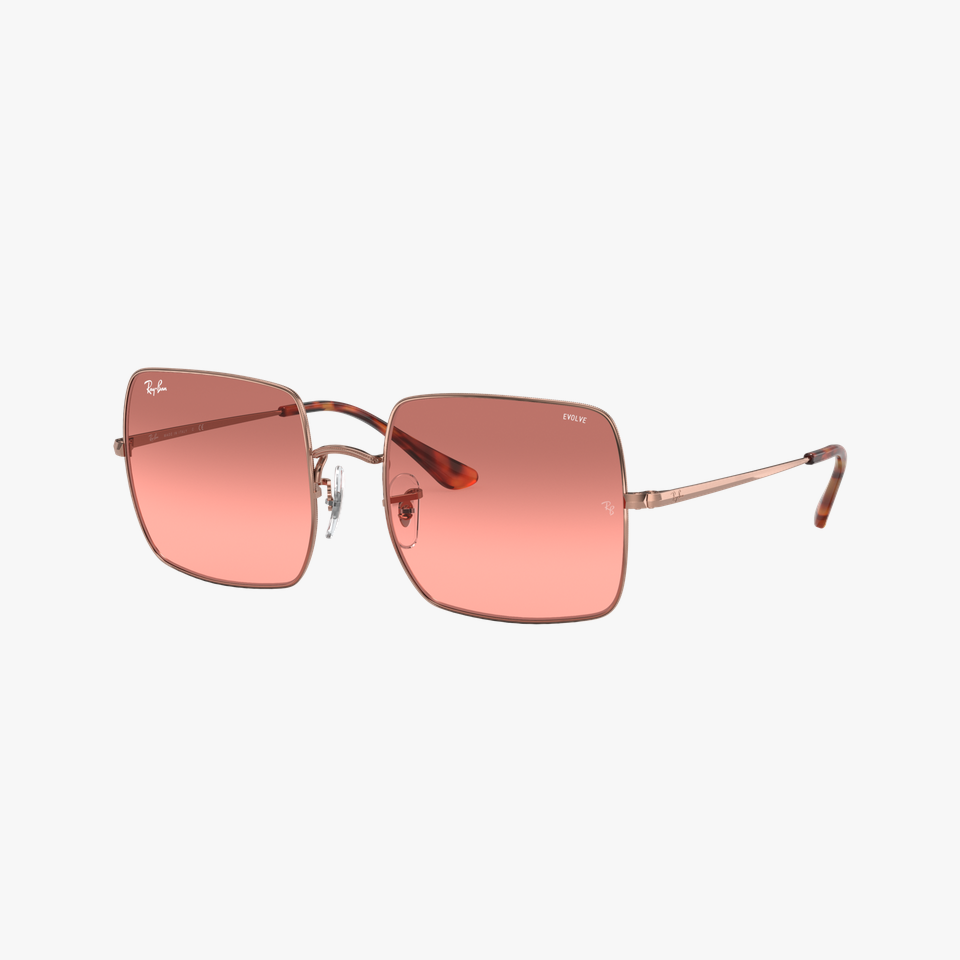 Lunettes de soleil femme 0RB1971 dorée - Vue de face