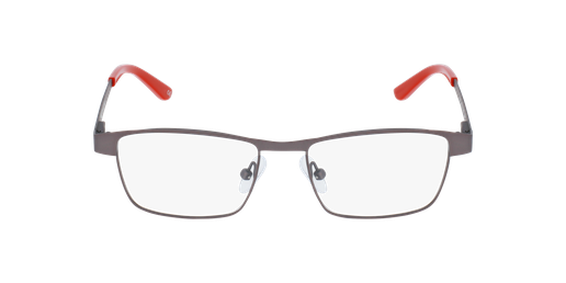 LUNETTES DE VUE enfant MAGIC OCTAVE gris/rouge Vue de face