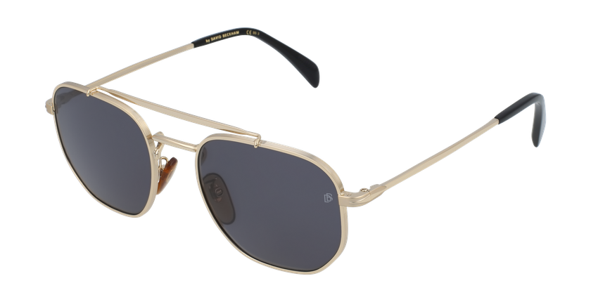 LUNETTES DE SOLEIL homme DB 1079/S doré - Vue de face