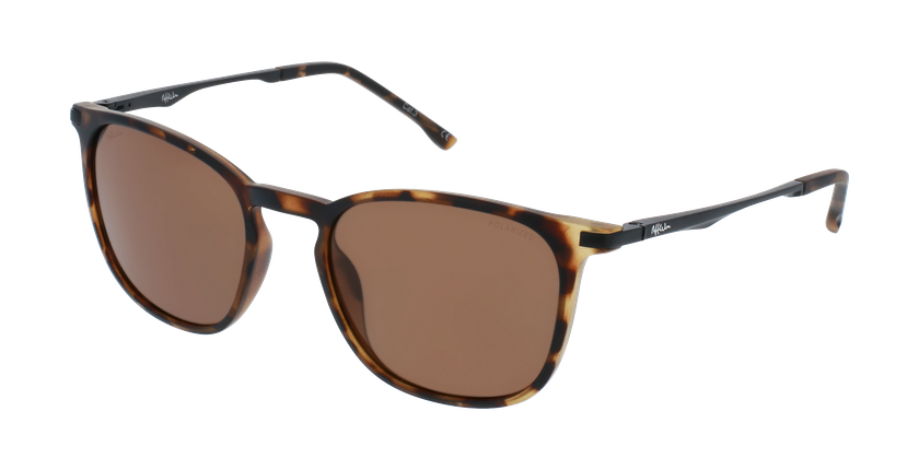 LUNETTES DE SOLEIL homme TRENT écaille/noir - Vue de face