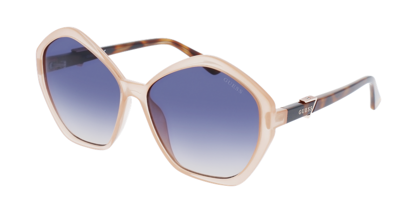LUNETTES DE SOLEIL femme GU7813 72W rose - Vue de face