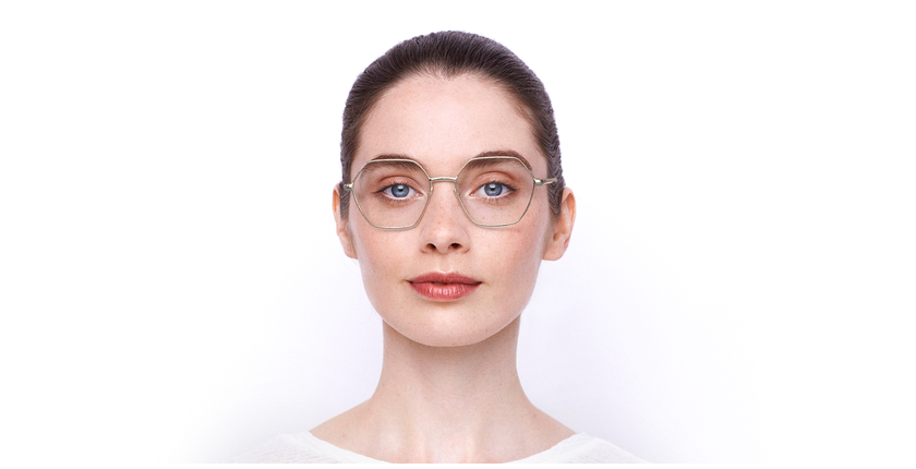 Lunettes de vue femme GU2869 rose - Vue de face