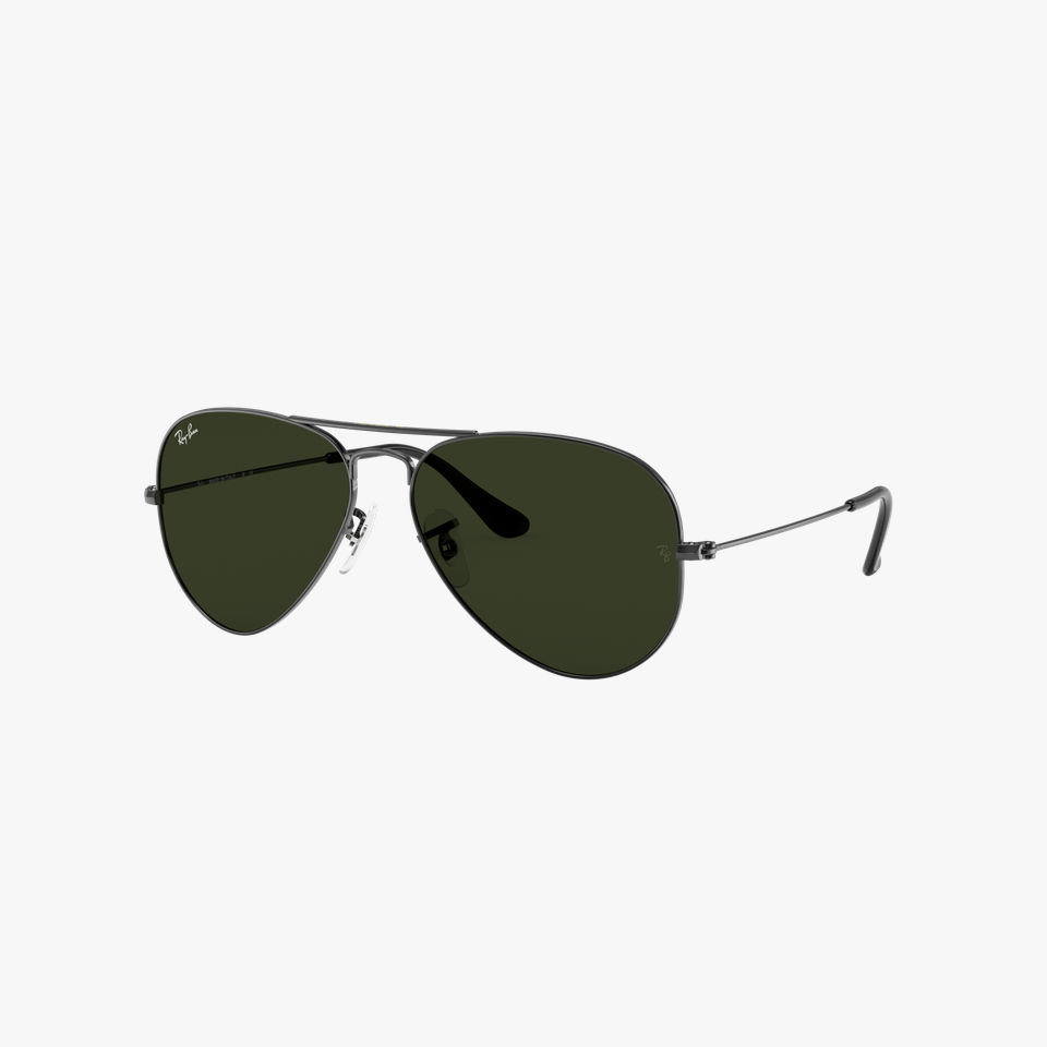 Lunettes de soleil AVIATOR L gris - Vue de face