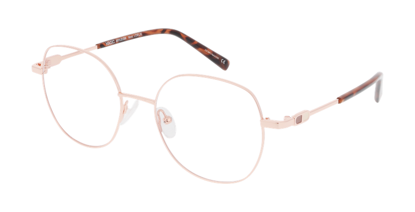 Lunettes de vue femme LOELIE rose - Vue de face