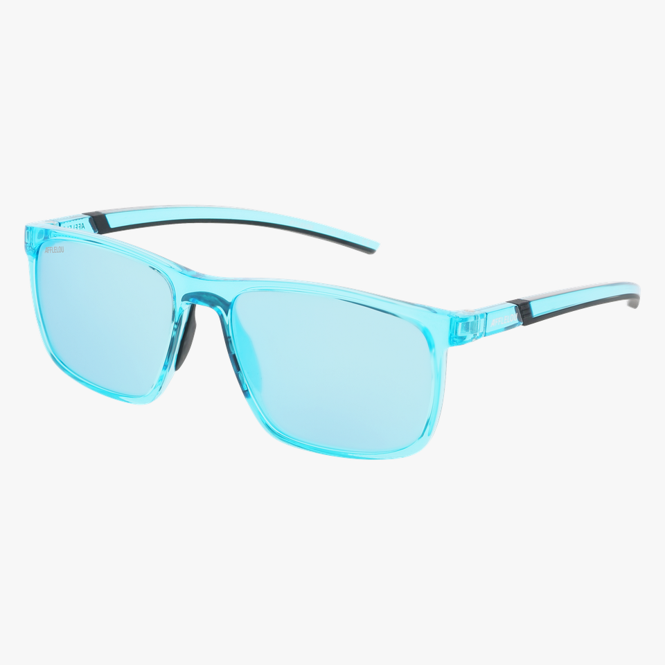 Lunettes de soleil homme BECKETT POLARIZED bleu - Vue de face