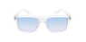 Lunettes de soleil homme JAVIER blanc