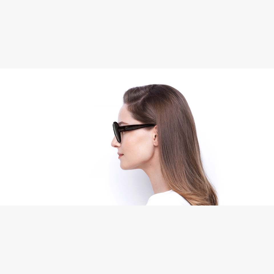 Lunettes de soleil femme VITA écaille - Vue de face