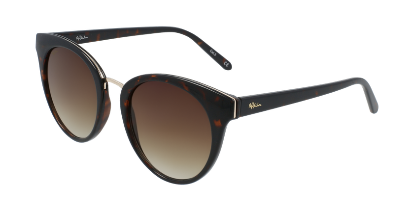 LUNETTES DE SOLEIL femme MAUD écaille - vue de 3/4