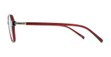Lunettes de vue femme ARMELLE rouge - Vue de face