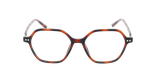 Lunettes de vue femme MAIWEN écaille - Vue de face