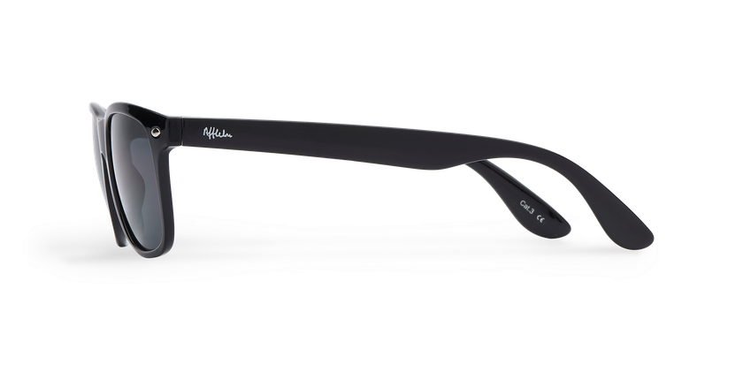 LUNETTES DE SOLEIL CARUCEDO noir - Vue de côté
