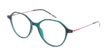 Lunettes de vue femme MAGIC 349 vert - Vue de face