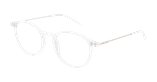 Lunettes de vue femme MAGIC 348 blanc - Vue de face
